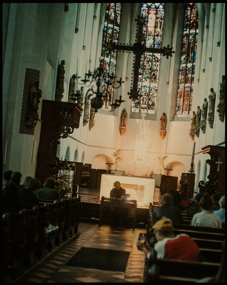 Luke Cohlen in the St. Catharinakathedraal 
